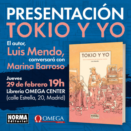 Presentación de 'TOKIO Y YO' con Luis Mendo en Madrid
