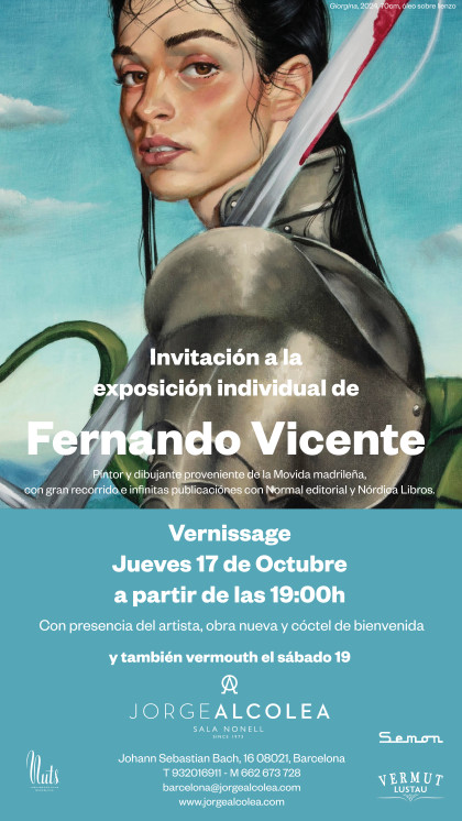 Exposición de Fernando Vicente en Barcelona