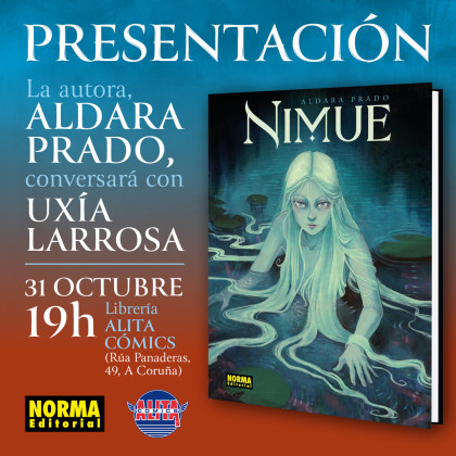 Presentación de 'NIMUE' con Aldara Prado en A Coruña