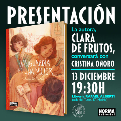 Presentación y sesión de firmas de 'Vanguardia es una mujer' en Madrid