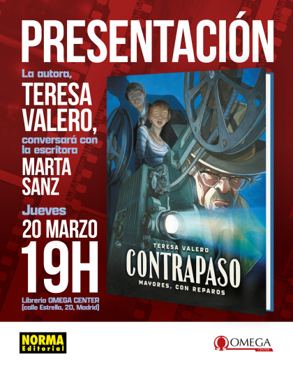 Presentación de 'CONTRAPASO' con Teresa Valero en Madrid