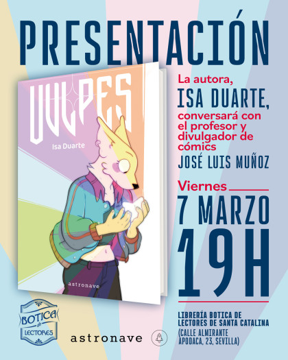 Presentación de 'VULPES' con Isa Duarte en Sevilla